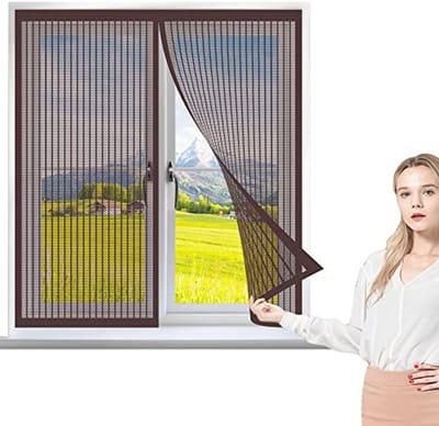 Muggenhor voor Raam 95 x 160 cm - Anti-Muggen en Vliegen, Ideaal voor Keuken en Slaapkamer