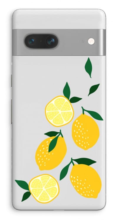 Case Company® - Hoesje geschikt voor Google Pixel 7 hoesje - You're my lemon - Soft Cover Telefoonhoesje - Bescherming aan alle Kanten en Schermrand