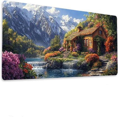 Grote Muismat - Bureauonderlegger - Comfortabel Werken - Antislip Basis - 120 x 60 cm - Meerkleurig