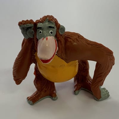 Disney - The jungle book - speelfiguurtje Koning Lowietje - 6 cm - kunststof - Bullyland