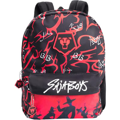 K-Pop Demonenjagers Saja Jongens Rugzak One Size zwart/rood
