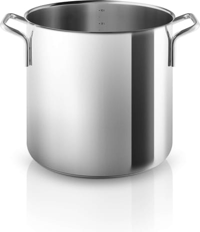 Eva Trio - Steel Line Recycled Kookpan 10 Liter - Roestvast Staal - Grijs -