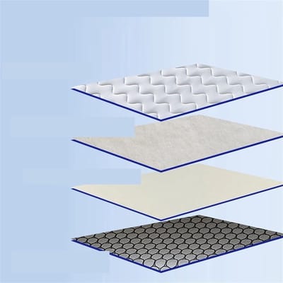 Vouwmatras Traagschuim - Vloermatras Kussen - Comfortabel slapen - Ruimtebesparend ontwerp - 80 x 190 cm - Blauw