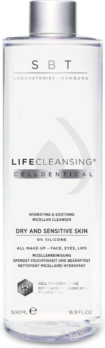 SBT Micellair Water | Verwijdert op milde wijze vuil, talg en make-up | Hydrateert & Voedt | 500ml