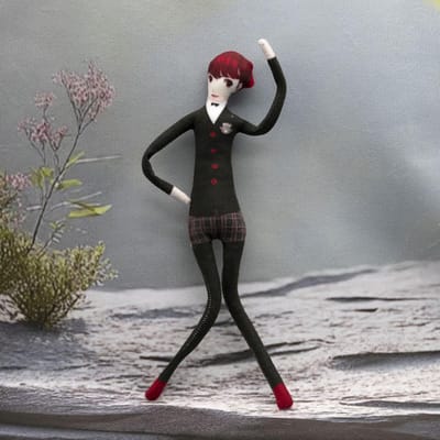 Spel Persona Amamiya Ren Ryuji Sakamoto Yusuke Kitagawa Anne Takamaki Akechi Goro Cosplay Pop Pluche Gevulde Poppen Model Rekwisieten