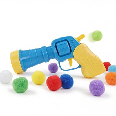 JAXY Kattenspeelgoed - Kattenspeeltjes - Speelgoed Kat - Katten Spullen - 30 Pompoms - Blauw