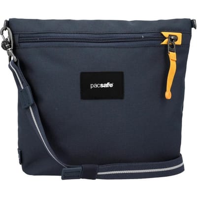Pacsafe GO Crossbody tas - 3.5L - RFID - Anti-diefstal - Waterafstotend - Gerecycled - Festivaltas - Blauw