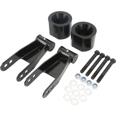 Veerwegverhogingsset 3 inch Voorste Veerringspacers 2 inch Achterste Schommels Leveling Verlagen Drop Set Vervanging
