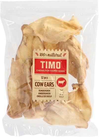 Timo Runderoor - Hondensnacks - 275 g 12 oren