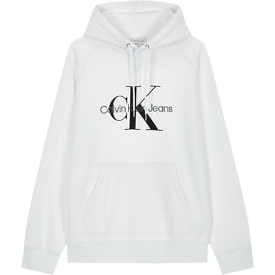 Calvin Klein Sweatshirt met letterprint, comfortabele losse pasvorm, raglanmouwen, heren sweatshirt, helderwit J326969-YAF M gray