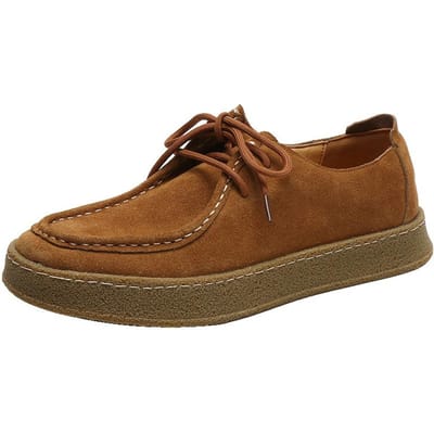 Herenschoenen Veterschoenen Leren Casual Schoenen Lente Herfst Heren Sneakers Designer Herenschoenen Echt Leer Blotevoeten Schoenen 43 kameel