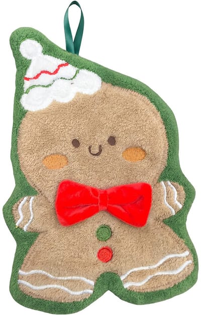 Clayre & Eef Gastendoekje Beige Synthetisch