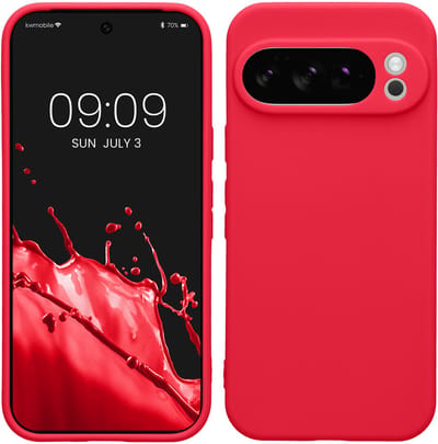 kwmobile telefoonhoesje geschikt voor Google Pixel 10 Pro - Hoesje voor smartphone - Precisie camera uitsnede - In neon roze