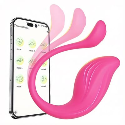Lzwintrading - Vibrators voor Vrouwen met App Control - Sex Toys voor Vrouwen Koppels - G Spot Bullet Vibrator met 9 Vibratie Standen- Clitoris Stimulator - Panty Vibrator - Draagbare Panty Vibrator