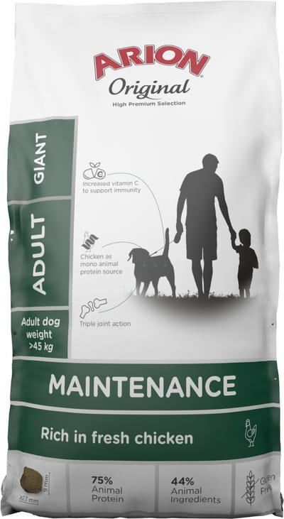 Arion hondenvoer Original Maintenance Adult Giant 12 kg - Hond