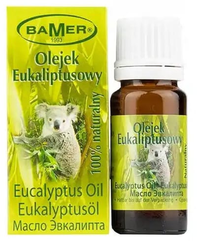BAMER Eucalyptus Olie - Etherische Olie - 7 ml, Verfrissend, Aromatisch