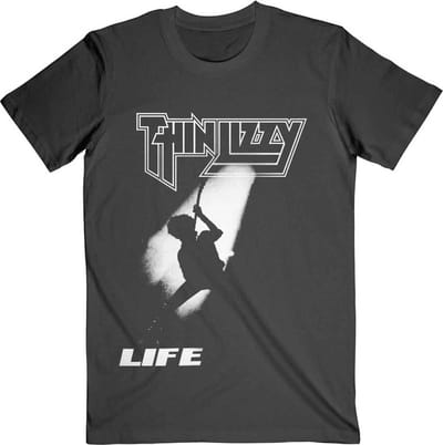 Thin Lizzy - Life Heren T-shirt - S - Zwart