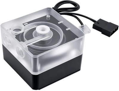 Krachtige PC Waterkoeling Pomp met PWM Besturing en RGB - 500L/H Stroom