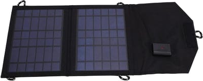 Zonnepaneel Oplader - Draagbare Energie - Buiten Opladen - Opvouwbaar Ontwerp - 5V 2A USB - Zwart