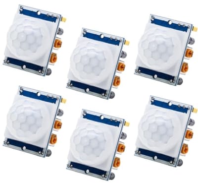Infrarood PIR Bewegingssensor Modules voor Arduino en Raspberry Pi - Set van 6