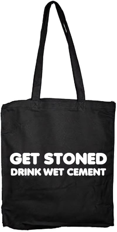 Tokigt Get Stoned Drink Wet Cement draagtas SH-4-10118-H6-8