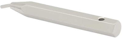 Dailygoods- Schroevendraaier Mini - Viool Kinregeling - Hoogwaardig Staal - Duurzaam - Lichtgewicht - Eenvoudig Gebruik - Afmetingen 6,5 x 1 x 1 cm - Vioolgereedschap
