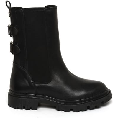Steve Madden Ramy Booties Black Leather Taglia: 36 | Stivali Outlet | Donna | Nero