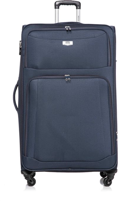 Dubai Abudabi Grote XL Koffer - 88 cm - 125/135 liter - Expandable - Blauw