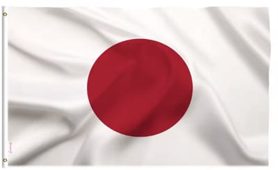 Japanse Vlag - Vlag van Japan - Hinomaru - 150/90CM - Polyester - Landenvlag - WK - CHPN
