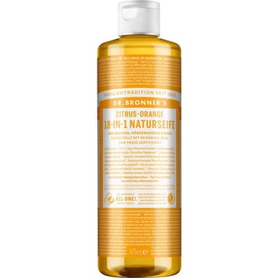 Dr. Bronner's Zeep 18-in-1 natuurlijke zeep Vloeibare Dames 475 ml