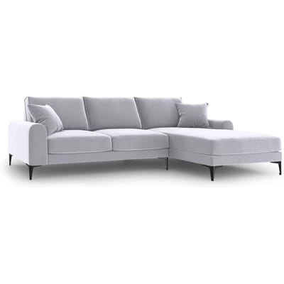 4.5-zitshoekbank Madara rechts velvet | Mazzini Sofas
