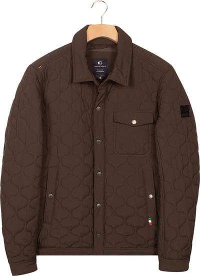 Giordano – Alfio – Heren – Korte Tussenjas – Licht gewatteerd jack – Bruin – 522654-80