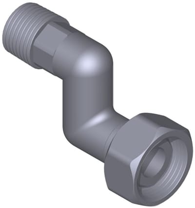 Kermi Adapter KD voor compact-HK, voor ventielgrootte/aansluiting DN 20 (3/4'), ZT01690002