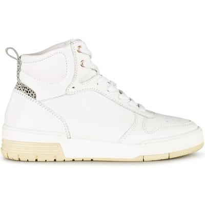PS Poelman - Maat 38 - TEAK Dames Sneakers - Wit