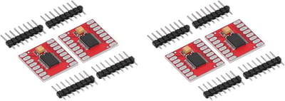 Dubbele H-brug Motor Driver Module voor DC en Stapmotoren - 4 Stuks