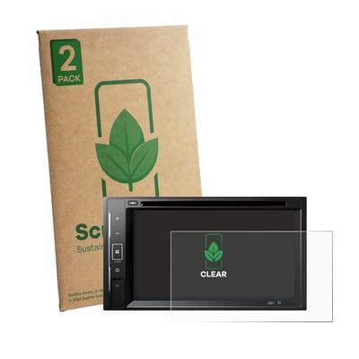 2 Stuks Screenprotector voor Pioneer DMH-A240DAB - Hoogwaardige Beschermfolie transparant