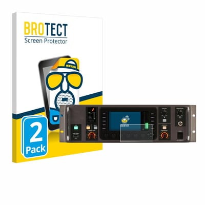 BROTECT - Screenprotector voor Behringer X32 Rack - Folie Beschermfolie matte 2 Stuks