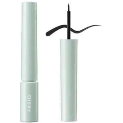 Kose - Fasio Ultra Waterproof Liquid Eyeliner 01 Dense Black