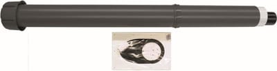 Vaillant Dakdoorvoerset 110/160mm PP Zwart