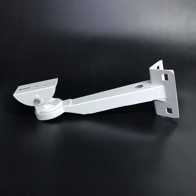Camera Mast Mount - Paalbevestiging Beugel - CCTV Beveiliging - Roestvrij Verstelbaar - 40cm Cirkel Diameter - Zilver