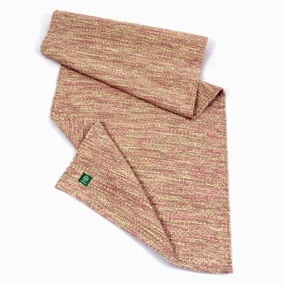 Samarali Yoga Tapijt van Biologisch Katoen – Handgeweven & GOTS-gecertificeerd – 193x66 cm – Duurzame Yogamat / Vloerkleed – Driekleurig Design