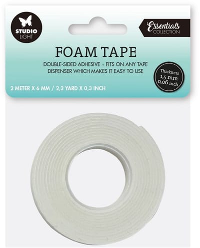 Studio Light Doublesided foam tape - 1,5mm dik