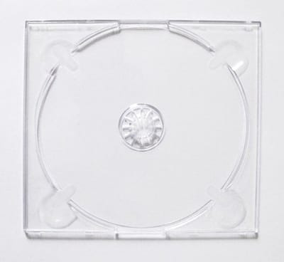 Dailygoods- CD Tray - Transparante Digitray - CD Formaat 137mm X 125mm - Glanzend Materiaal - Kwaliteit Dragon Trading Product - Cd Houder