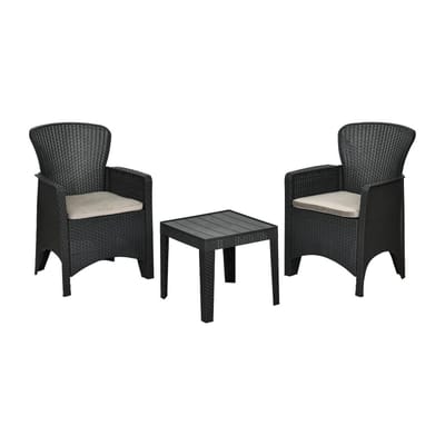 Bolero Elements set met stoelen en tafel voor buiten