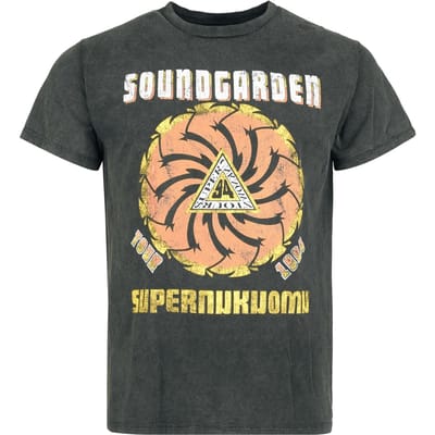 Soundgarden T-shirt - '94 Tour - S tot XXL - voor Mannen - zwart