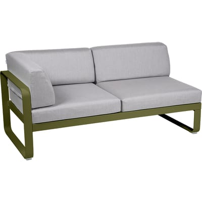 Fermob BELLEVIE hoekmodule links - D3 Pesto - 79 Flanelgrijs