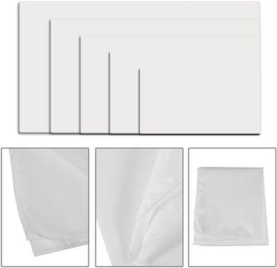 Draagbaar 4K HD Projectiescherm voor Binnen en Buiten, Vouwbaar Polyester Scherm, Ideaal voor Thuisbioscoop en Presentaties, 60-120 Inch (84 Inch)