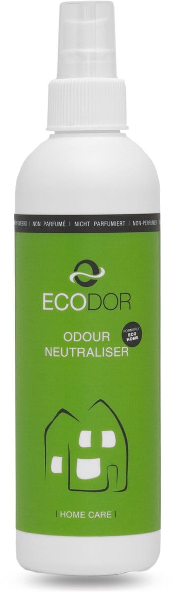 Ecodor EcoHome - Neutraliserende luchtverfrisser spray voor toilet en woonkamer - Ontgeurder - Geurverwijderaar - Geurvreter - Geurvernietiger - Ecologisch - Ongeparfumeerd - 250 ml