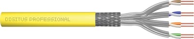 Digitus DK-1745-A-VH-5 netwerkkabel Geel 500 m Cat7a S/FTP (S-STP) Rond