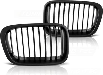 Grill BMW E46 05 98-08 01 ZWART MAT
